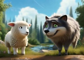 儿童绘本故事大全狼和小羊（十大经典寓言故事）