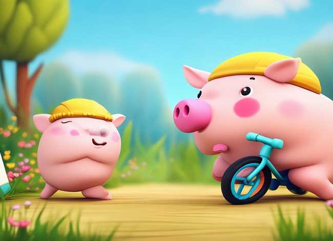 儿童故事小猪 - 幼儿故事《小猪学本领》 儿童故事小猪 - 幼儿故事《小猪学本领》