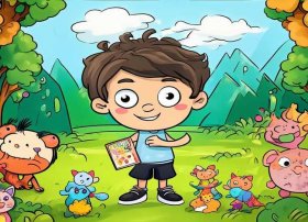 幼儿简笔连环画小故事，画四幅画连成一个小故事怎么画