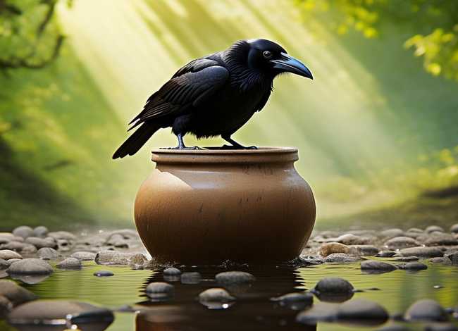 《乌鸦喝水》儿童故事，故事乌鸦喝水(必备10篇)