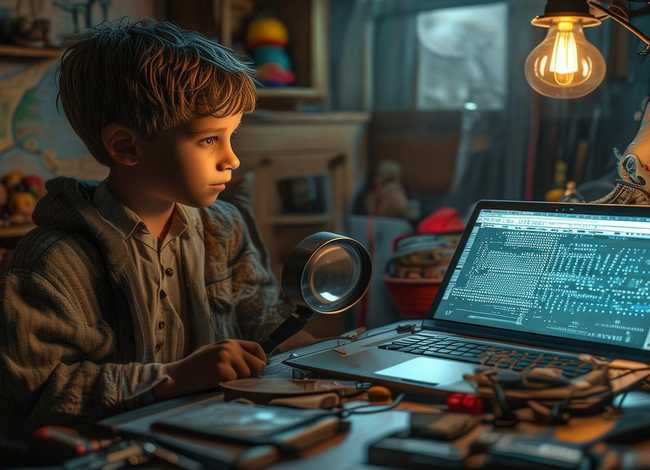 儿童探案小故事（小福尔摩斯迷题探案故事-黑客惊魂事件基本信息）