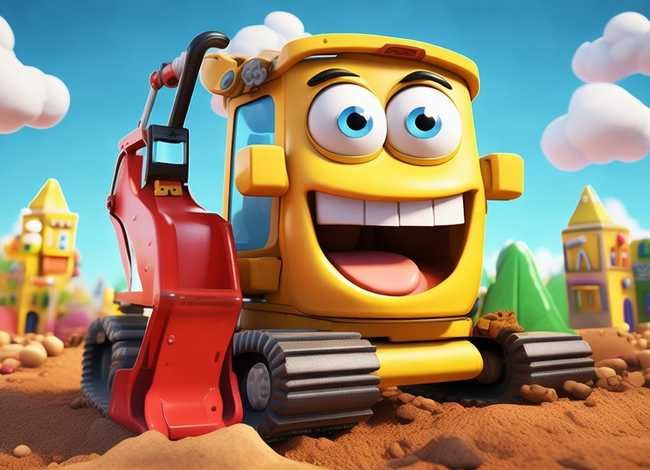 挖土机故事视频，有没有一款挖土机的动画片啊宝宝非要看