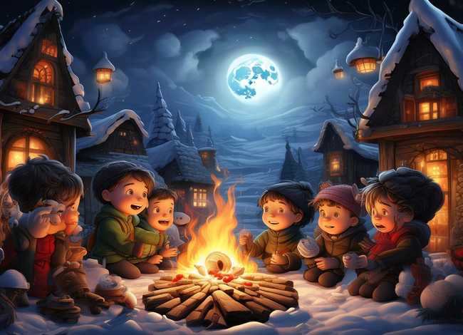 儿童故事除夕的故事 除夕的故事 儿童故事除夕的故事 除夕的故事