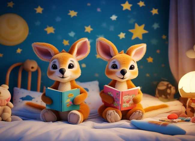 小袋鼠睡前故事 - 两岁儿童幽默的睡前故事三篇 小袋鼠睡前故事 - 两岁儿童幽默的睡前故事三篇