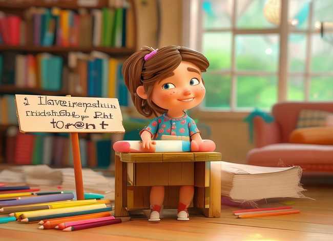 友情故事绘本；绘本分享-《我有友情要出租》​