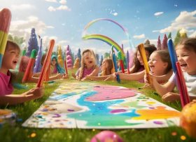 故事场景绘画；少儿绘画故事有哪些呢