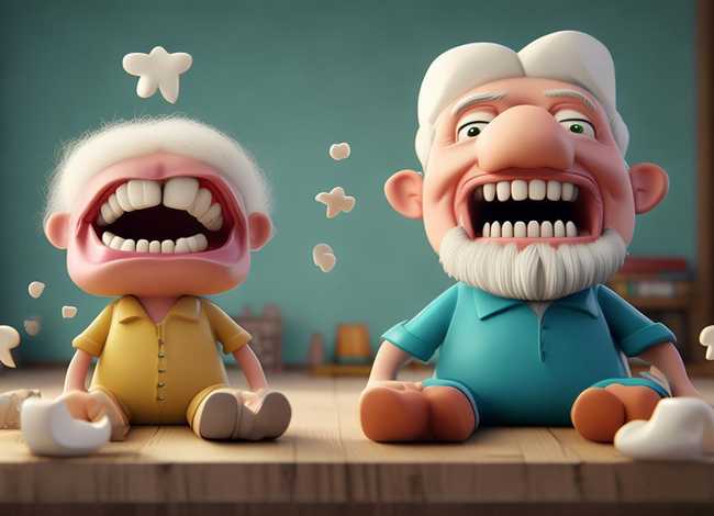 牙齿的故事儿童绘本 爷爷的牙我的牙绘本意义
