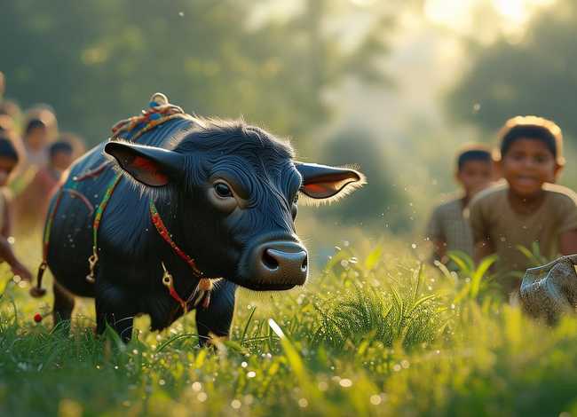 儿童劳动故事小水牛更勤奋了（小水牛更勤奋了的故事 小水牛更勤奋了是个什么样的故事）