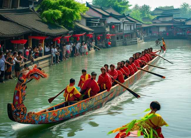 赛龙舟小故事；中国传统文化为什么端午节要赛龙舟的故事