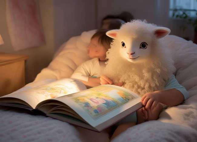 聪明的小羊睡前故事，小孩故事睡前故事