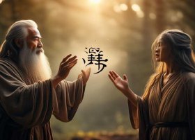 和人有关的故事 - 人字的来历故事,要传说