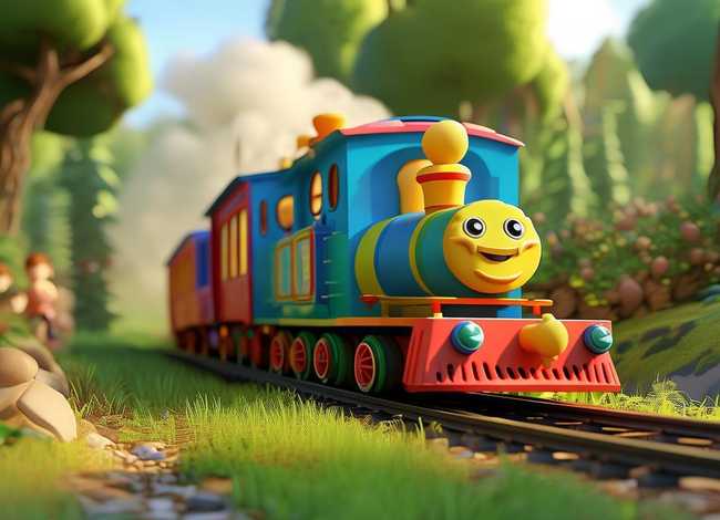 火车的故事儿童 幼儿故事小火车