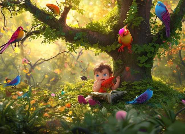 幼儿文学鸟树故事分析 - 怎样赏析儿童诗歌