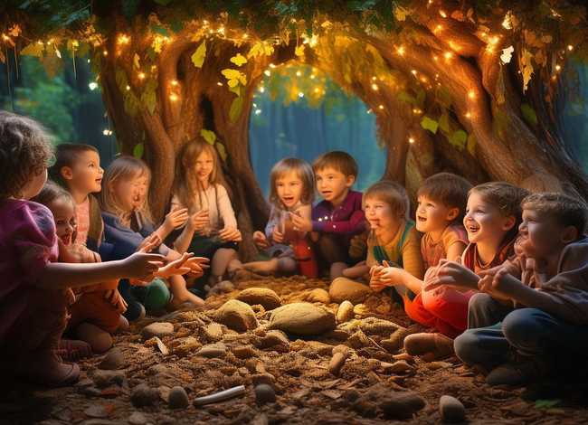 幼儿园森林故事会教案、幼儿园地面材料