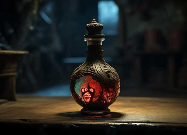 瓶子里的魔鬼儿童故事、胆瓶里的魔鬼