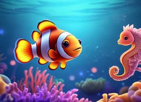 小丑鱼故事睡前故事mp3、睡前故事_鱼孩子