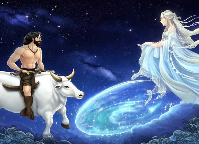 传统节日故事画、牛郞和织女怎么画 传统节日故事画、牛郞和织女怎么画