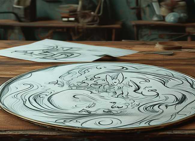 奇怪的镜子故事简笔画;寓言故事的图片简笔画 奇怪的镜子故事简笔画;寓言故事的图片简笔画