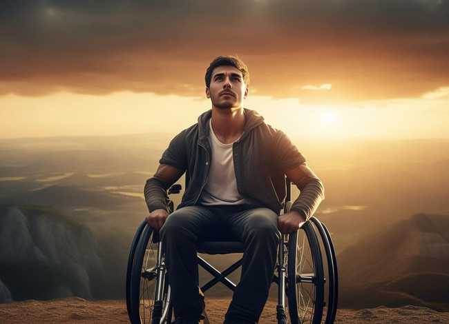 残疾人小故事30字（残疾人励志小故事的文章）
