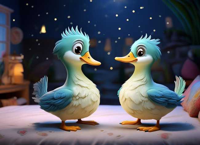 鹅的故事儿童版、睡前童话故事-鸭子、鹅