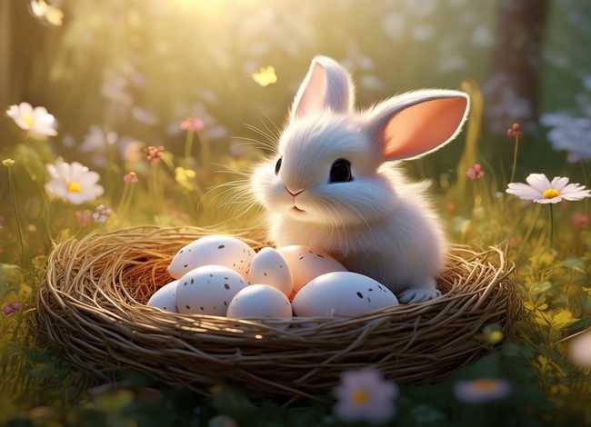 小兔幼儿故事;小兔孵蛋儿童睡前故事 小兔幼儿故事;小兔孵蛋儿童睡前故事