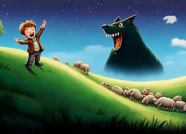 狼来了儿童故事视频（儿童睡前故事—《狼来了》）