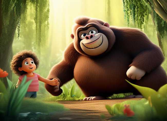 绘本关于猩猩的故事都有哪些；绘本故事_23《大手握小手》《威利和朋友》解读