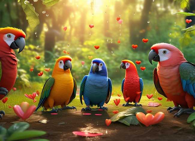 鹦鹉的故事视频；16个故事,16个感动