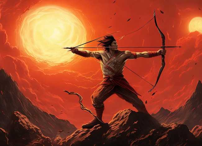 后羿射日的故事视频，后羿射日的故事