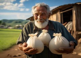 农村真实感人故事；三袋米的故事