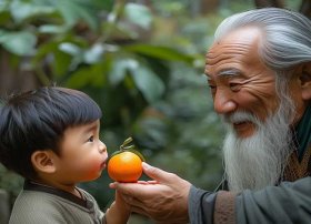 播放国学故事，儿童国学经典故事--陆绩怀橘