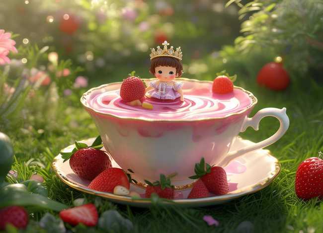 草莓小公主（香蕉草莓奶茶名称）