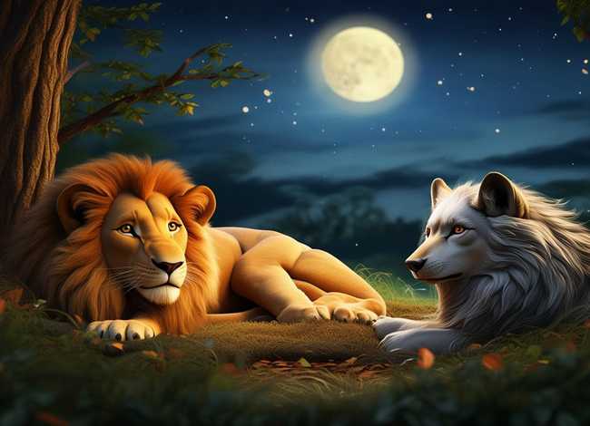 怪兽故事大全睡前故事 儿童睡前狮子和狼的故事-睡前大灰狼的故事大全 怪兽故事大全睡前故事 儿童睡前狮子和狼的故事-睡前大灰狼的故事大全