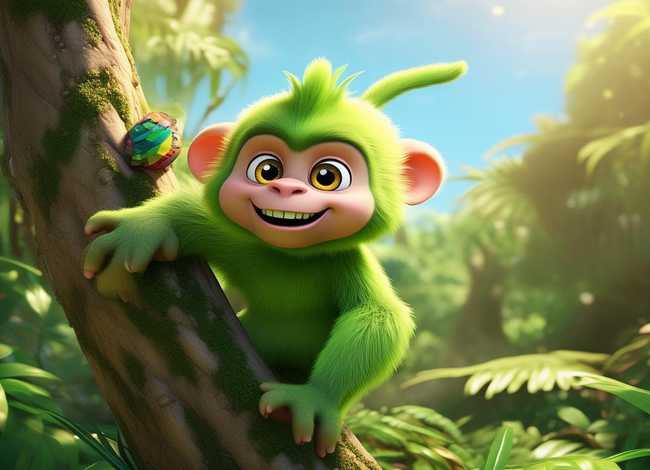 故事吧的视频（小猴的故事）