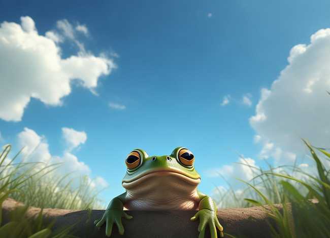 井底之蛙儿童故事音乐伴奏（井底之蛙不知大海之宽广,却知晓天空之蓝是什么意思）