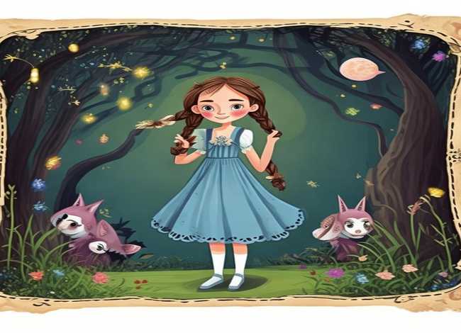 简短的小故事插图，带了插图的童话故事