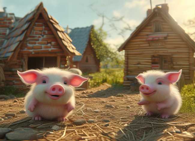 小猪故事视频,三只小猪盖房子的故事 小猪故事视频,三只小猪盖房子的故事