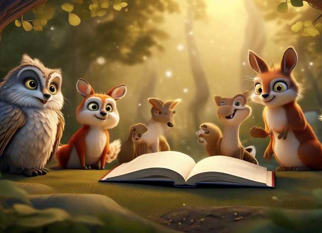 儿童故事 动物的声音，关于动物的故事