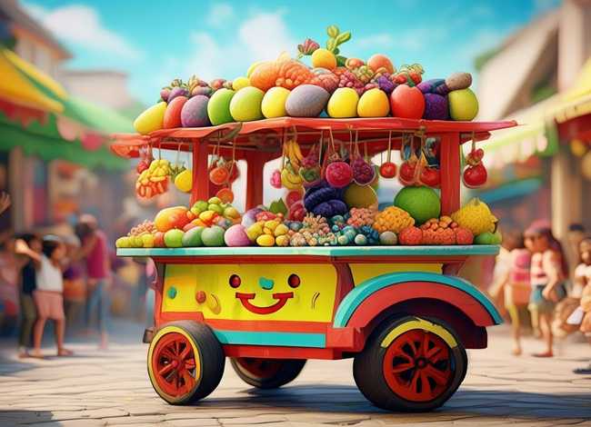 水果车儿童（卖水果的车叫什么车）