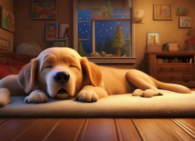 狗狗儿童故事睡前故事，睡前故事大狗喀啦克拉的公寓