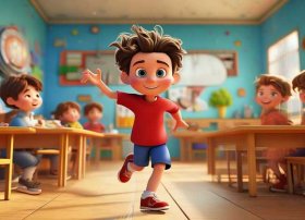 大卫系列绘本故事（绘本故事_49《大卫上学去》）