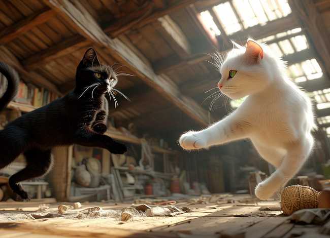 猫猫抓老鼠的故事（白猫和黑猫抓老鼠的故事 作文）