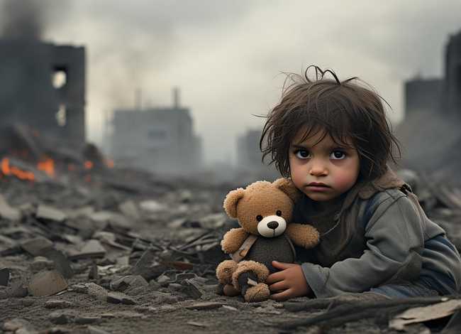 战乱儿童的悲惨现状（现代战争给孩子带来的灾难）