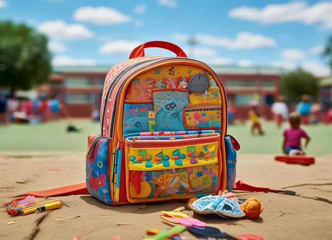 儿童故事秋秋的书包、我的一天小学作文