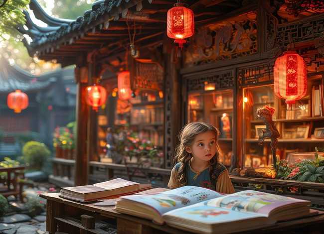 儿童文学封面图片古风,最美的书店作文 儿童文学封面图片古风,最美的书店作文