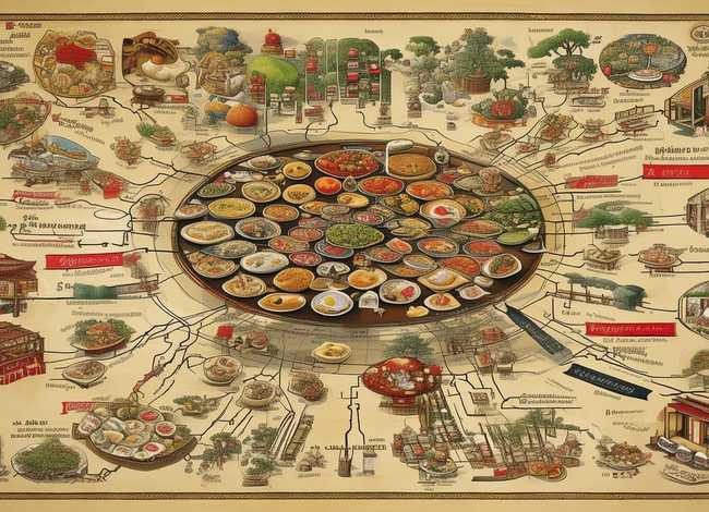 主食的故事解说词 - 红楼梦关于美食的思维导图