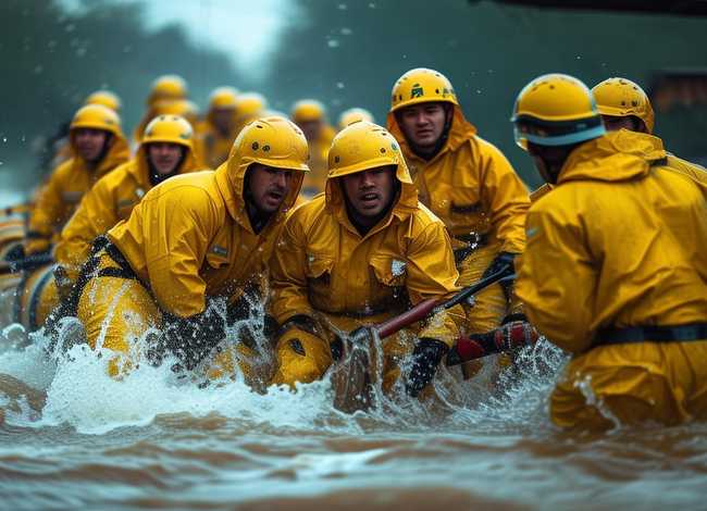 抗洪救灾经典故事（防汛抗洪的感人故事）