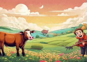 阿花和阿牛的故事 带牛字的歌名