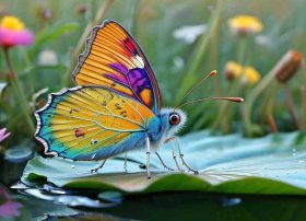 小蝴蝶的故事幼儿故事 - 儿童故事大全-哭泣的蝴蝶