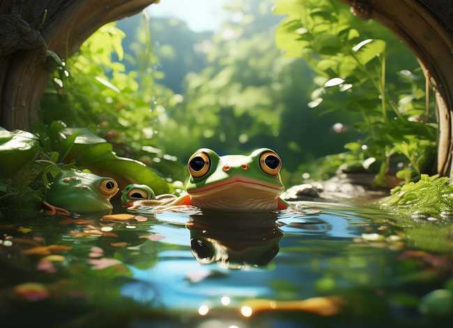 井底之蛙幼儿故事简短版（幼儿园成语故事简短）